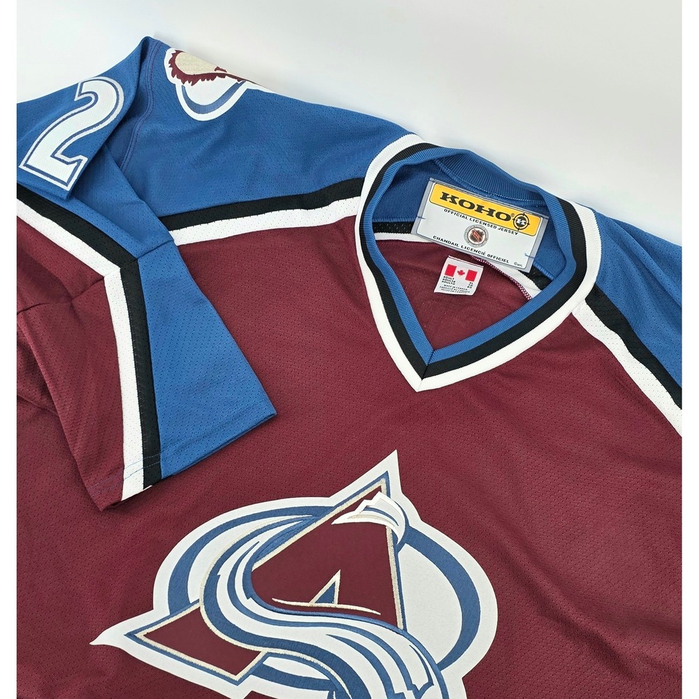 KOHO Vintage Colorado Avalanche Peter Forsberg Jersey Size XL Mens NHL Fan Gear